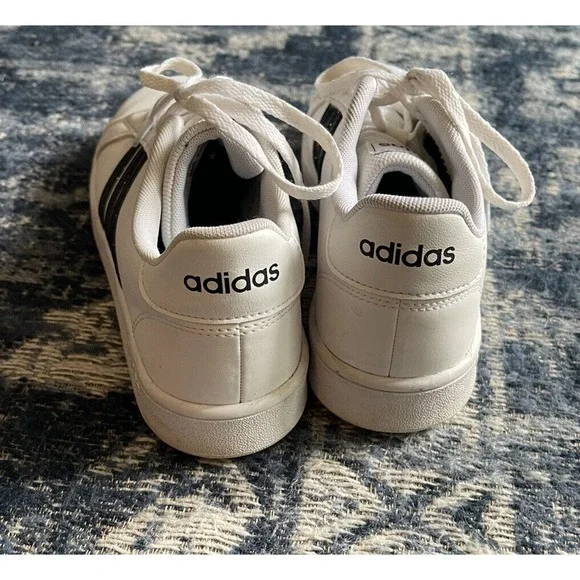 Adidas Men’s Grand Court EF0103 White Casual Shoes Sneakers Size 5~Unisex Style - Picture 4 of 7